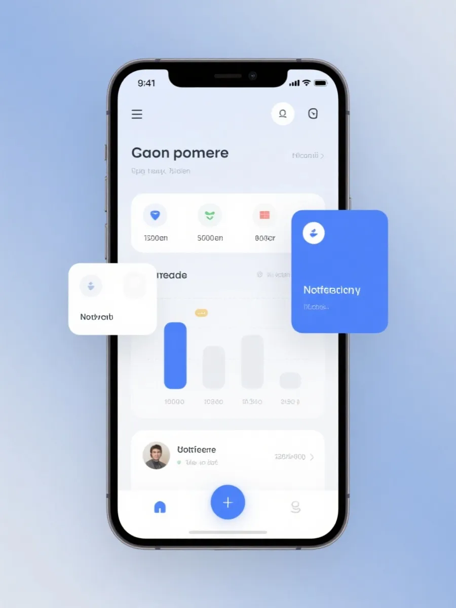 福利彩票App界面示意图